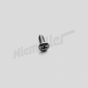 G 69 252 - Oval countersunk-head tapping screw 4.8x15