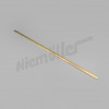 A 72 089b - Zierleiste Tür mitte links unverchromt 1080mm W136 170SAC und W187 220AC