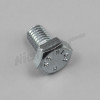 B 01 068 - Vite a testa esagonale M10x15 DIN 933-8G