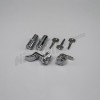 C 72 062f - Jeu de cylindres de fermeture à fermeture identique 190SL à partir du châssis 7500412 ( 2x cylindres de porte/ 1x serrure du couvercle arrière jusqu'au numéro de châssis 018347 / 1x serrure de la boîte à gants )