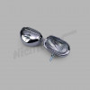 C 82 287 - Set mistlampen 190SL kristalhelder