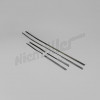 D 72 495a - kit of chrome mouldings L + R ( D 72 495/496/497/498/512/513 )