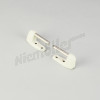 D 81 095a - Jeu de supports de pare-soleil pour pare-soleil gauche Crème