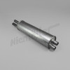 F 49 059b - Silenziatore 250CE/ 280C, CE senza tubi intermedi Versione accessoriata