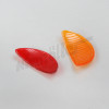 A 54 196a - Set (2 pieces) glasses for tail light cover