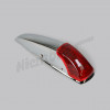 A 54 233c - Turn signal rear left 220AC, BC, 300,b,S (housing with red glass)