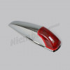 A 54 234d - Rear right turn signal 220AC, BC, 300 (housing with red glass)