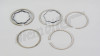 C 03 201b - piston ring set D: 86,0mm