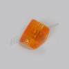 C 82 019b - lens for indicator ligt / big - amber