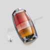 C 82 244a - tail light cover, big version late, red-white-amber