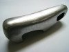 C 88 149f - bumper overrider rear LHS - not chromed Cp./Conv. - with hole for license plate light