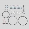 D 47 143e - Dichtsatz für elektische Kraftstoffpumpe kleine Ausführung (spät) inclusive Kohlebürsten und Schrauben (z.B. W113)