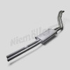 D 49 050a - Muffler center with connecting pipes 230/250/280SL - Accessories