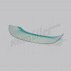D 67 004b - Windshield, laminated glass green with band filter