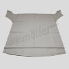 D 69 233b - Sky (imitation leather) W111/112 Coupe without sunroof, ready sewn, reproduction, light grey