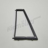 D 72 088 - Afdichtingsframe links voor het voorste draaipuntraam W110, W111, W112,