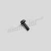 D 72 857 - Locking tooth hexagon screw M5