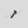 D 79 025b - screw 2,9x13 DIN 7982 - chromed