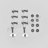 D 82 253g - Set of threads, screws, rubber washers headlights W113 for both sides