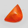 D 82 608a - Lentille d'indicateur droite simple -orange-