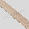 D 88 444a - Gurtband grau-beige für Haubenstütze Meterware