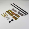 D 91 000a - mounting kit for seat belts ( kit for both sides )