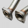 F 49 000e - exhaust system stainless steel w107 280 SL/SLC
