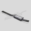 F 49 125 - Exhaust part with pipe, middle plugged version, 2. choice