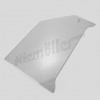 F 72 725b - Door pane SL right clear without attachments - Reproduction