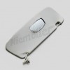 F 81 160 - Sun visor right with mirror - gray 7103