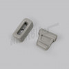 F 81 176b - Clip + cojinete para parasol - gris 2 piezas