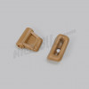 F 81 176d - Clip + cuscinetto per aletta parasole - data 2 pezzi