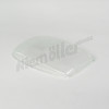 F 82 085 - Lens koplamp glas HELLA ( gebogen glas )