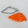 F 82 429 - lens for indicator RHS - amber