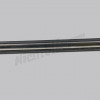 G 69 142b - Trim rod, right rear fender top 2nd choice for W123 sedan and station wagon