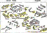 Detailed description of the complete assortment by marking the main wear parts