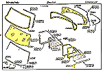 Detailed description of the complete assortment by marking the main wear parts