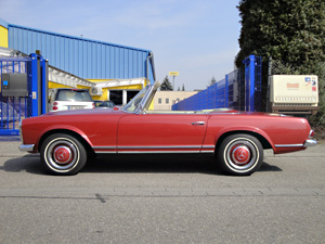 Hubcaps Pagoda Mercedes W113