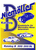 Catalogus B Niemöller - Mercedes-Benz Oldtimer Onderdelen