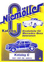 Catalogo C Niemöller - ricambi d'epoca Mercedes-Benz