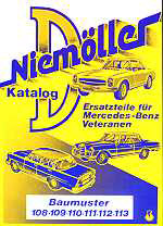 Catalogus D Niemöller - Mercedes-Benz Oldtimer Onderdelen