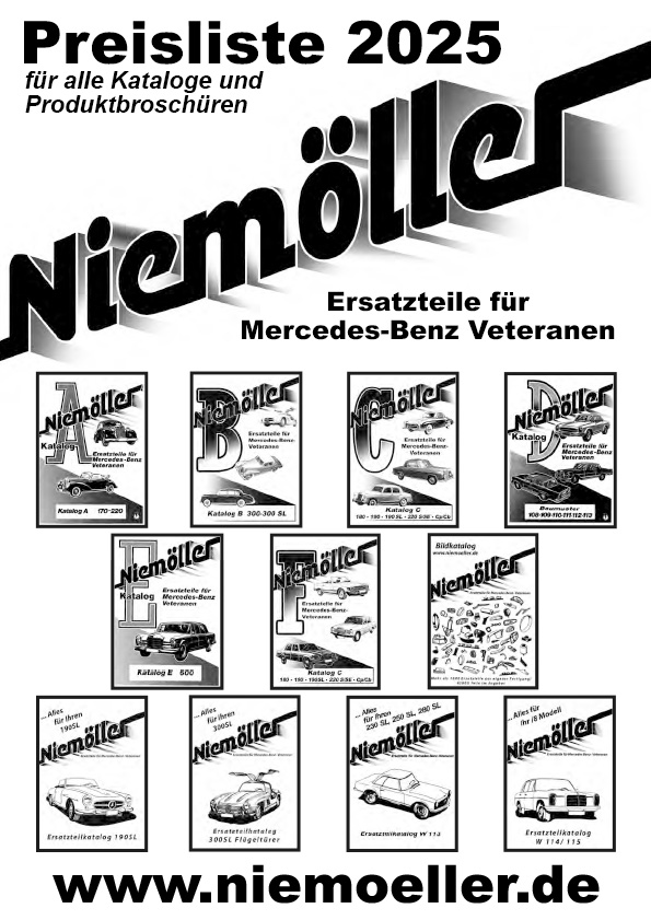 Lista de precios de recambios MB