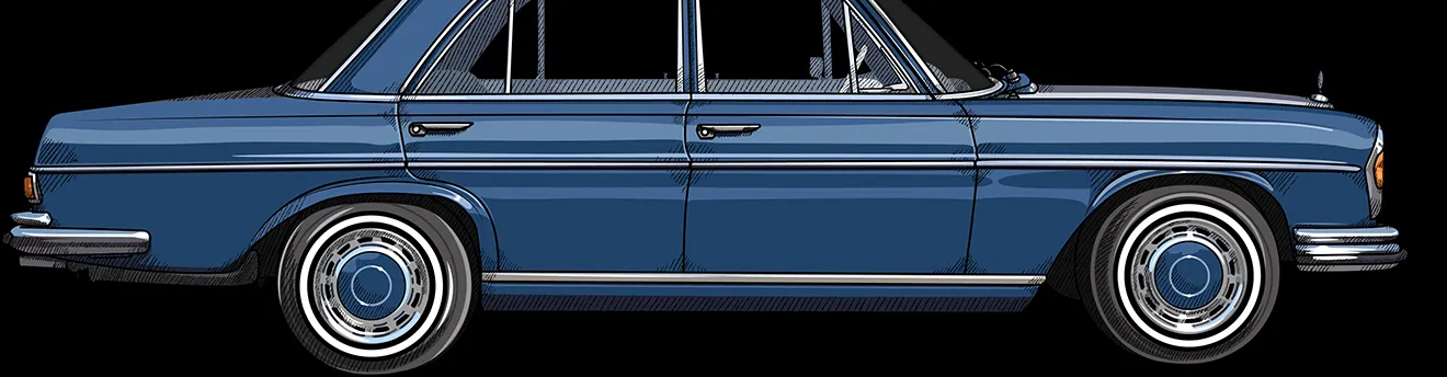     Paul Bracq, dyrektor studia Mercedes Benz Advanced Design w Sindelfingen, zaprojektował model W108 / W109, tzw. starą klasę S.
